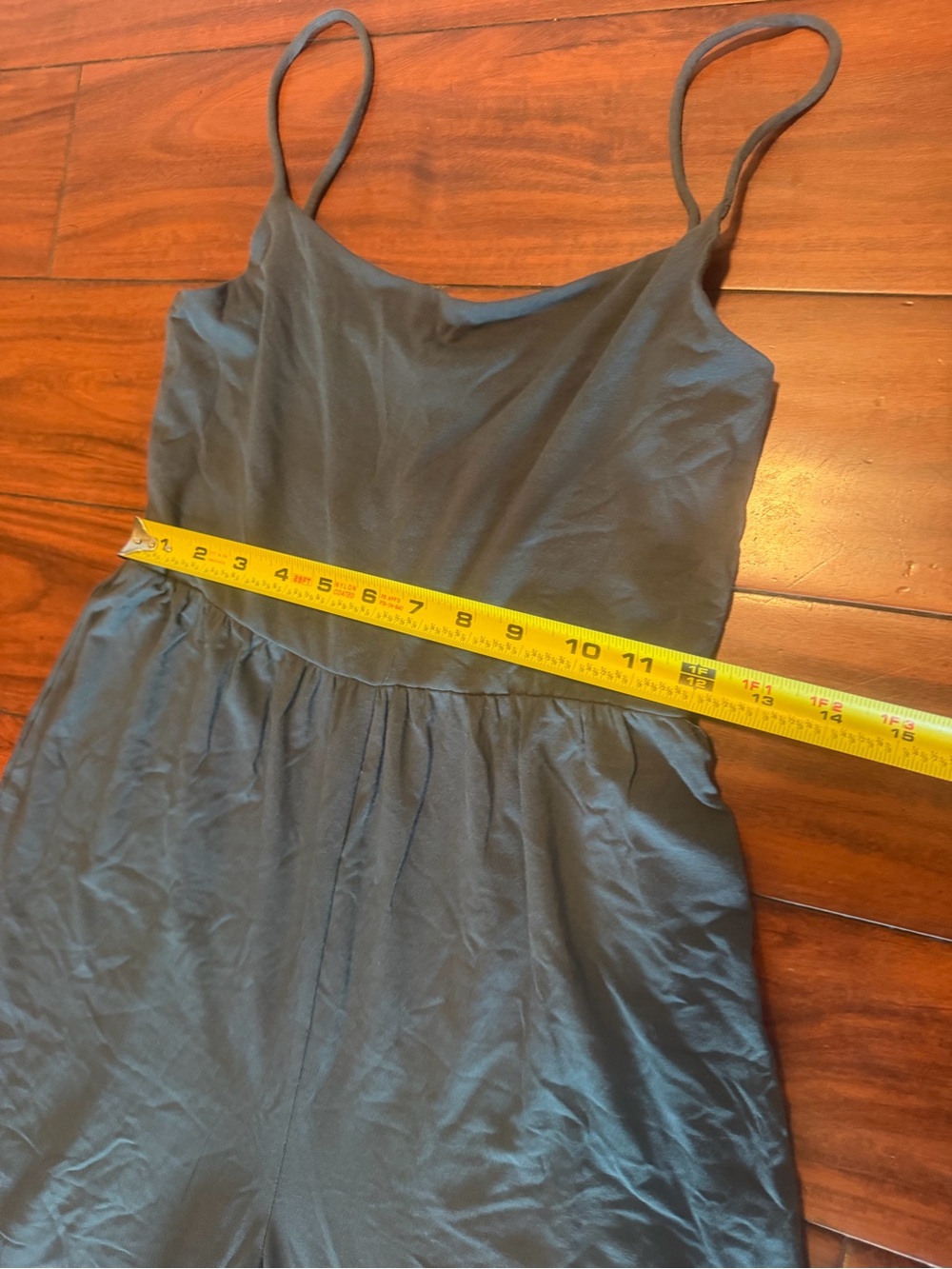 Quince Wide-Leg Spaghetti Strap Jumpsuit - Picture 4 of 10